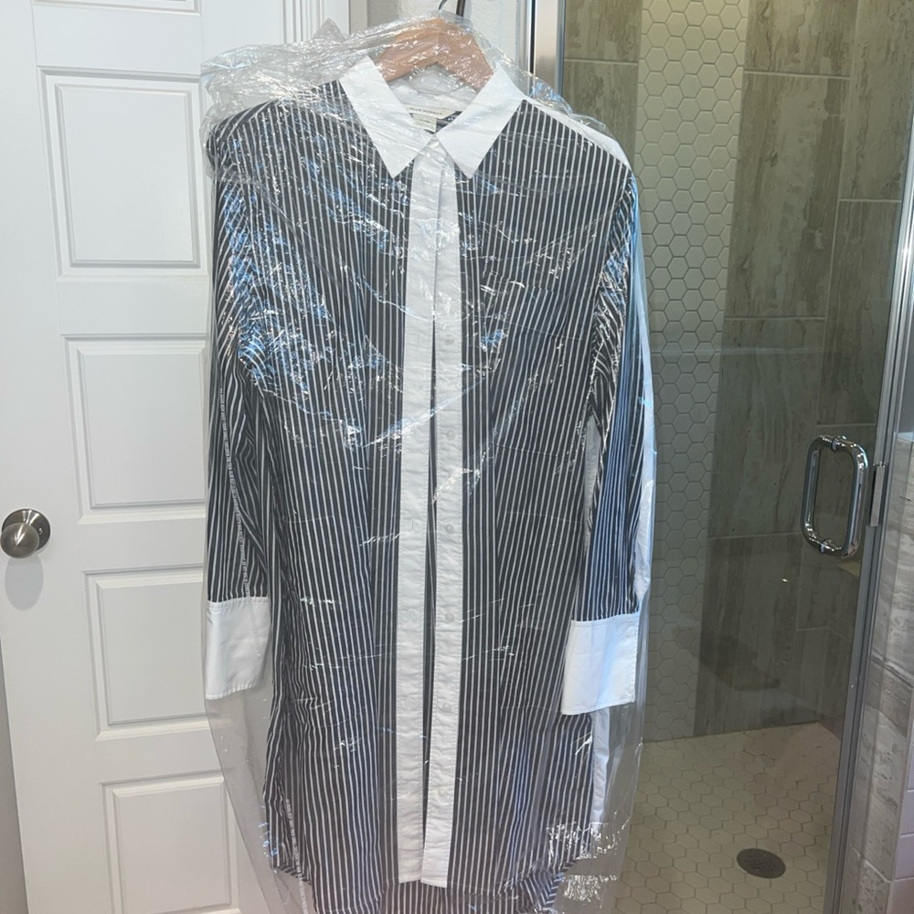 Club Monaco shirt dress xl